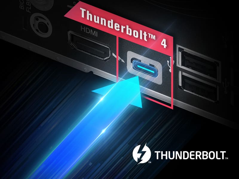 Thunderbolt™ 4/USB4 Type-C